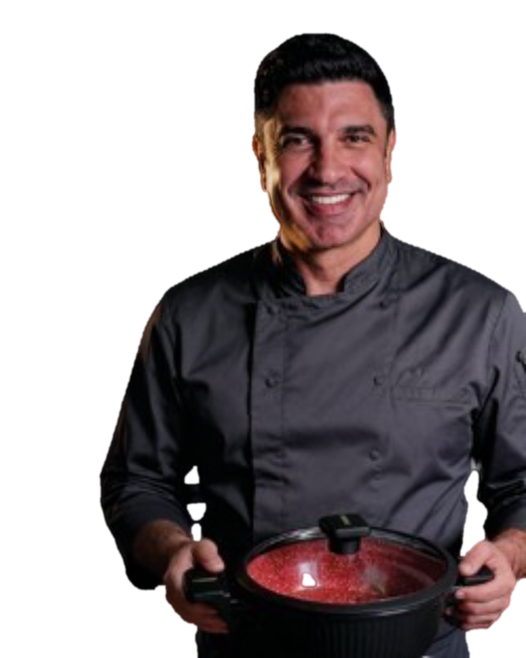 Chef Edu Guedes, que assina o conjunto Bella Capri